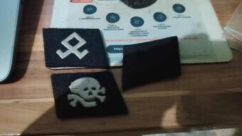 Predám repro lícové nášivky na Waffen SS Princ Eugen