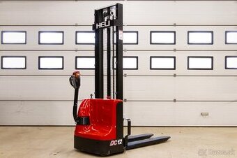 Ručne vedený elektr.ysokozdvižný paletový vozík 1,2t.nový