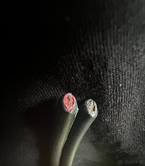 Dvojitý solárny string kábel 6mm DC
