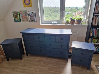 Ikea komoda Hemnes +2 nočné stolíky