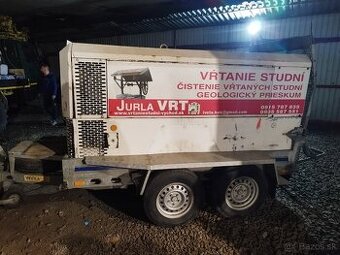 Pojazdný dieselovy kompresor