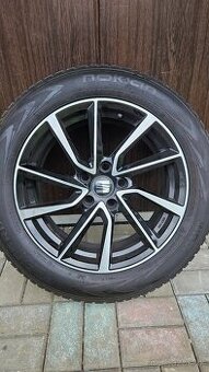 Predám 4ks disky 7,5x17 5x112 AVUS + zimné pneumatiky  5-6mm