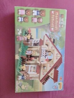 Domček na hranie Lego s medveďou rodinou
