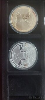 Predám vzácne pozlátené mince