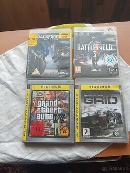 Predám tieto PS3 hry
