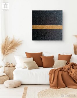 Abstraktný štruktúrovaný obraz - 1