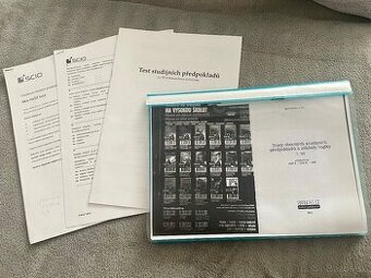 Scio test obecnych studijnych predpokladov - 1