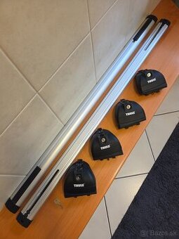 Predám Thule Aero Bar, pätky 753 + kit 3057