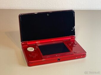 Nintendo 3DS Metallic Red 128 GB CFW Luma