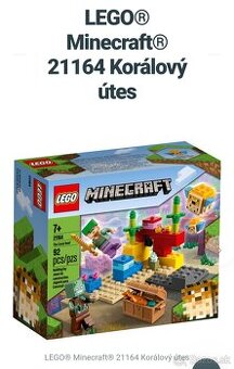 Lego Minecraft - Korálový útes