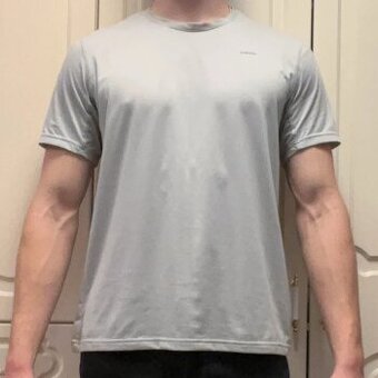 Bežecké tričko Quechua / Decathlon - Sivé