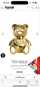 Stolová lampa “This is not a Moschino Toy” od Kartell