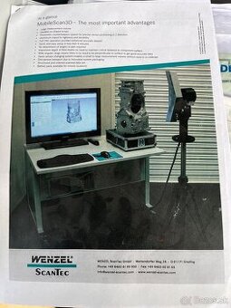 3D skener Wenzel MobileScan3D