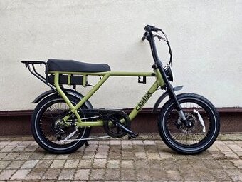 Fat Ebike CAIMAN - 35km/h, dojazd 120km, max 750W Army Green
