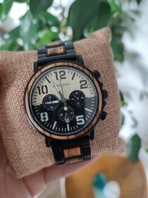 Pánske drevené hodinky - 1
