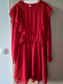 Červené elegantné šaty - 1