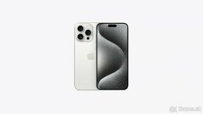 iPhone 15 Pro 1 TB biely titán