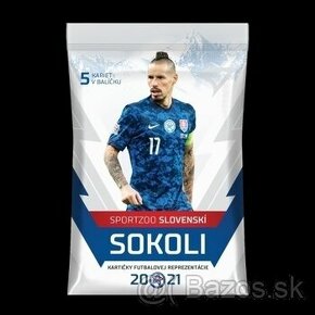 KARTICKY FUTBALOVE - SLOVENSKI SOKOLI 2021 - 1