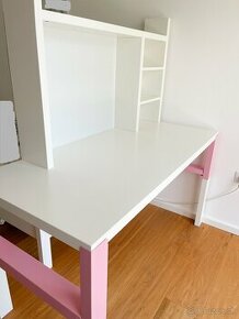 Pracovný stôl 58x128 cm PÅHL IKEA s poličkami