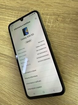 Samsung Galaxy A34 5G 128GB Cierny