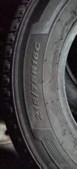 215/75 r16 C zatazove dodávkove 4ks99eur