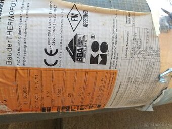 PVC folia bauder thermfolia 1.5 mm