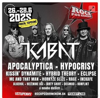 Rock pod kameňom