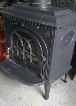 Liatinové kachle Jotul F 8 TD modročierny smalt
