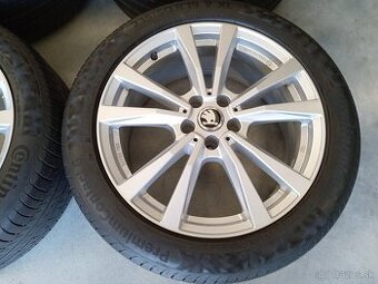 Predam letne ALU 5x112 R19 8J ET34 RIAL SKODA KODIAQ