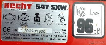 Benzínová kosačka s pojazdom - HECHT 547 SXW