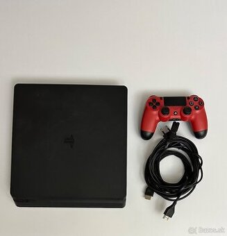 Playstation 4 slim 1TB + 1x ovládač
