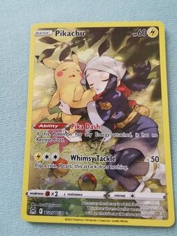 Pokémon karta originál Pikatchu tg