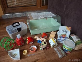 Klietka + veľká výbava - 1