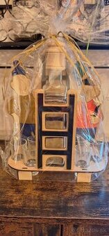 Fľaša +štamperliky,,Pat a Mat