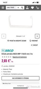 Komponenty na vzduchotechniku