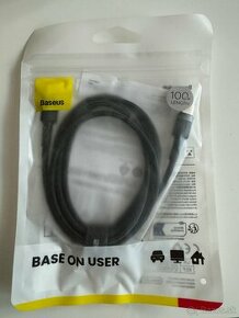 Datovy nabijaci kabel Baseus USB-A USB-C Lightning - 1