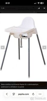 Detska stolicka ikea