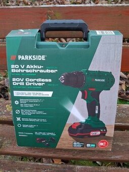 Aku vŕtací skrutkovač 20 V Parkside PBSA 20-Li A1
