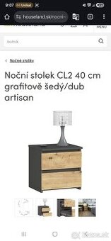 Predám nočné stolíky