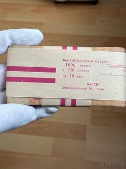 100 x 10 rubľov 1961