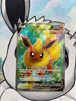 Flareon V, Pokemon karta