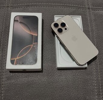 Predám Apple iPhone 16 PRO 128GB Dezert Titanium