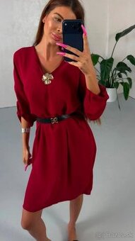 Saty uni letne ale 3/4  rukavy