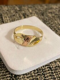 Damsky prsten 14kt zlato - 1