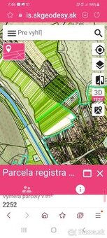 Predám pozemky pod Brusnicovou Košice