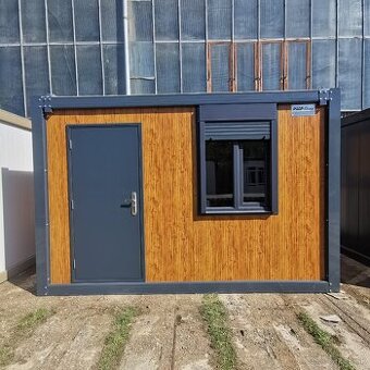 Obytný/prodejní kontajner PMP-K o rozměru 2,4x4 m