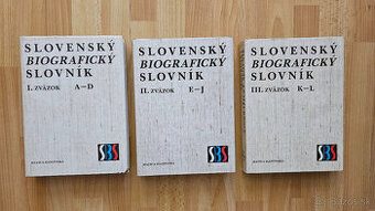 Slovenský biografický slovník, zv. I-III. a Informatorium
