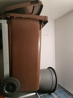Smetna nadoba hneda 120L/ kontajner