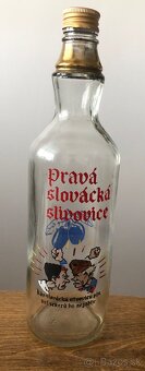 Maľovania fľaša na slivovicu