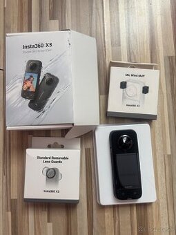 Insta360 X3 – úplne nová + príslušenstvo